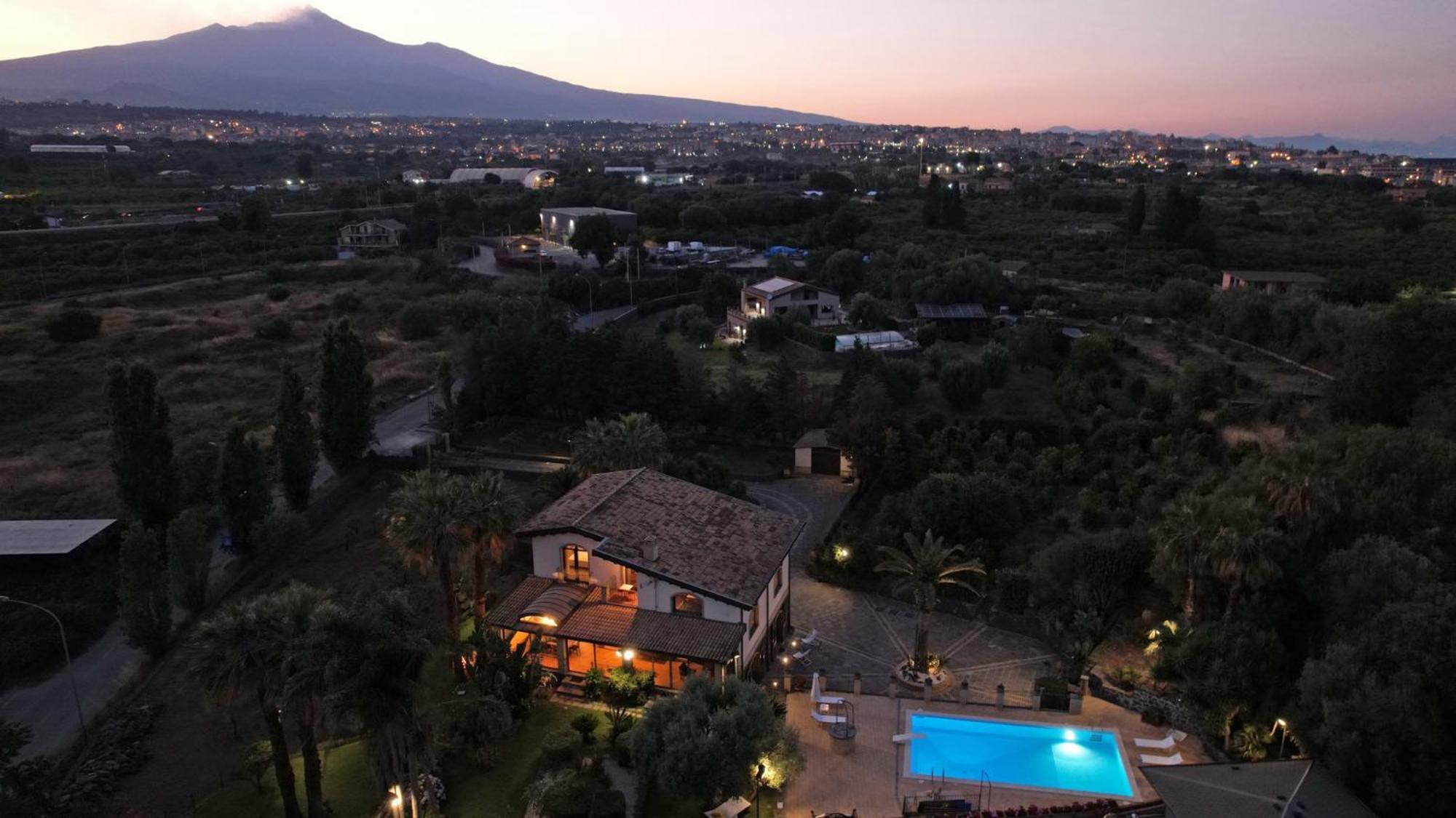 Villa Biddizza Acireale Exterior foto